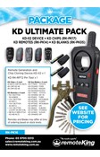 KD Ultimate Package (Includes KD-X2 Device, KD Chips, KD Blades and KD Remotes)
