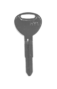 RKHY1 Automotive Key blanks (Box of 50 Keys)